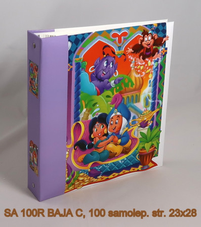 detail Fotoalbum samolepicí 100stran SA-100 Poldom BAJA - ALADIN