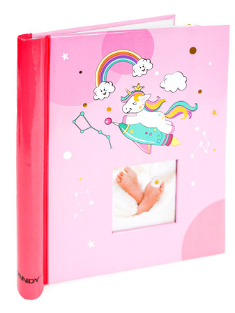 detail Fotoalbum samolepicí DRS20 Fandy UNIVERSE 2 růžové