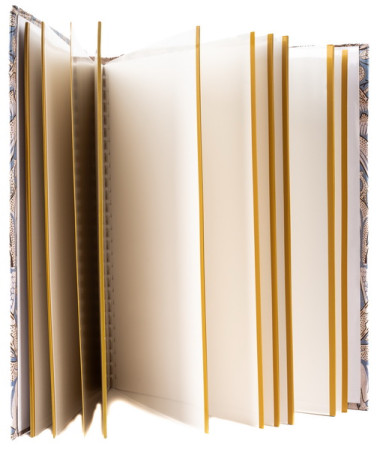 detail Fotoalbum samolepicí 60stran DRS30 Fandy VINTAGE 2 modrý bok