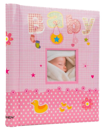 detail Fotoalbum samolepicí 40stran DRS20 Fandy DUCKLING 2 růžový