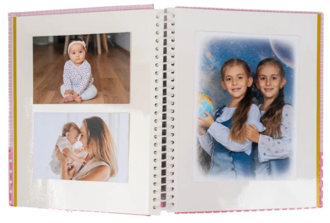 detail Fotoalbum samolepicí 40stran DRS20 Fandy DUCKLING 2 růžový