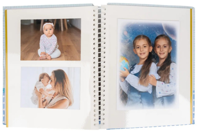 detail Fotoalbum samolepicí 40stran DRS20 Fandy DUCKLING 1 modrá