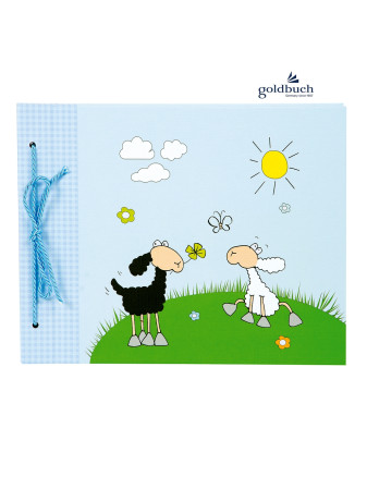 detail Fotoalbum klasik 40stran 29x23cm 04133 Goldbuch HAPPY SHEEP