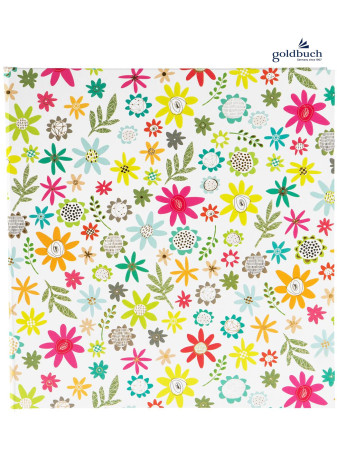 detail Fotoalbum klasik 60stran 30x31cm 27242 Goldbuch BLOOMING TALES