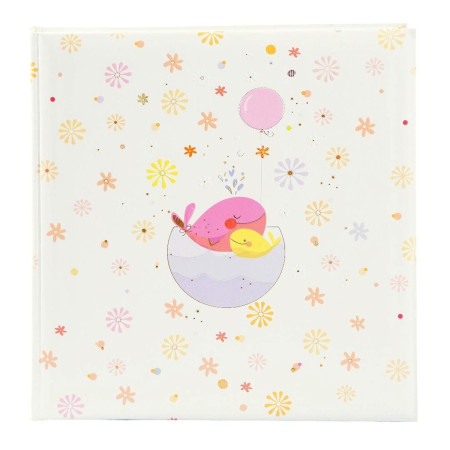 detail Fotoalbum klasik 60stran Goldbuch 15466U LITTLE WHALE PINK