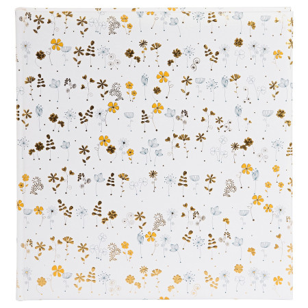 detail Fotoalbum klasik 60stran 30x31cm 27448 Goldbuch Little Flowers white