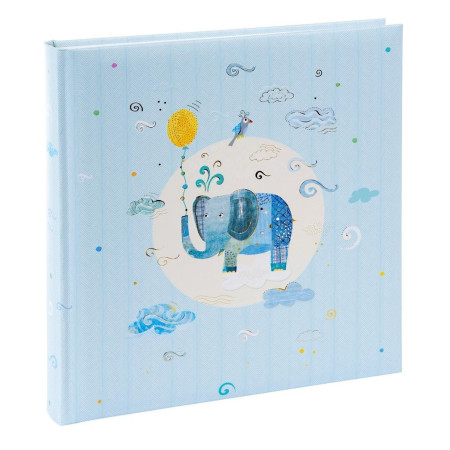 detail Fotoalbum klasik 60stran 15462U Goldbuch BLUE ELEPHANT