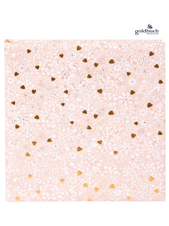 detail Fotoalbum klasik 60stran 08034 Goldbuch FINAMENTE ROSE