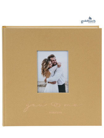 detail Fotoalbum klasik 60stran 27765 Goldbuch YOU & ME FOR ALWAYS