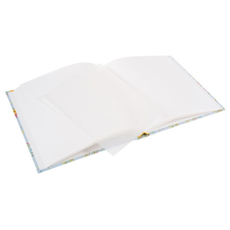 detail Fotoalbum klasik 60stran 27543 Goldbuch VERANO modré květy