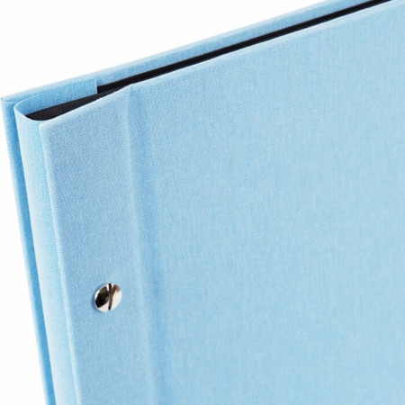 detail Šroubkové album klasik 30x25cm 26729 Goldbuch BELLA VISTA sky blue