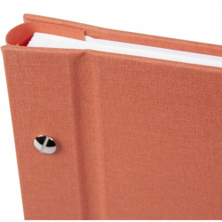 detail Šroubkové album klasik 30x25cm 26880 Goldbuch BELLA VISTA salmon