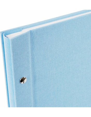 detail Šroubkové album klasik 30x25cm 26829 Goldbuch BELLA VISTA sky blue