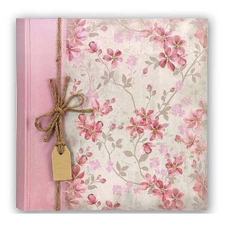 detail Fotoalbum klasik 100stran ZEP GARDEN PINK, 32x32cm