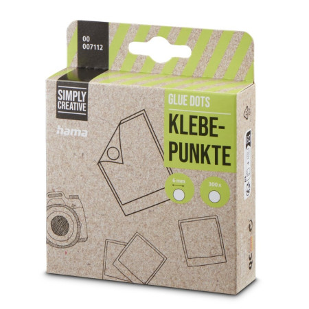 detail Hama lepící body, 6 mm, 300 ks, permanentní