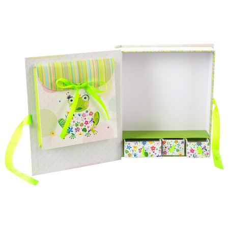 detail BABY BOX Goldbuch 85492 by Turnowsky HAPPY FROG žába
