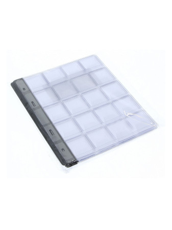 detail Náhradní listy na mince CA21, 35x35mm - 10 listů