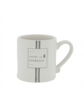 detail Bastion Collections Hrneček Espresso HOME IS ESPRESSO in grey, 70 ml