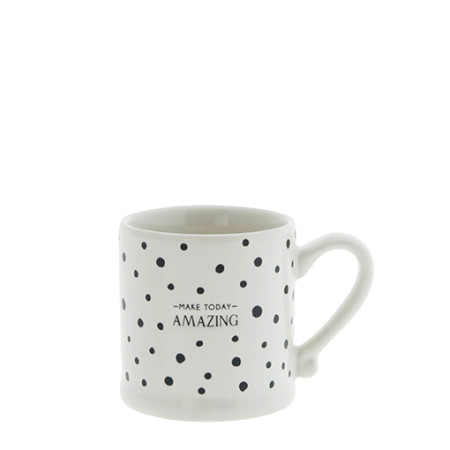 detail Bastion Collections Hrneček Espresso MAKE TODAY AMAZING in black, 70 ml