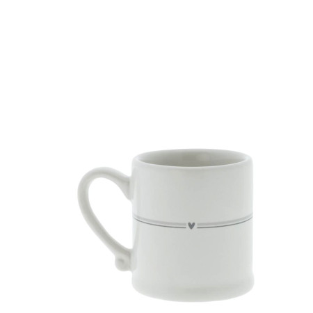 detail Bastion Collections Hrneček espresso IT¨S ESPRESSO TIME in grey, 50ml