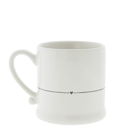 detail Bastion Collections Hrneček NO PLACE LIKE HOME in black, 220 ml