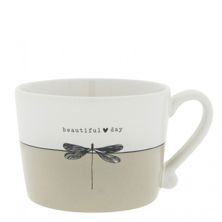 detail Bastion Collections Hrnek BEAUTIFUL DAY in black/titan, 300 ml