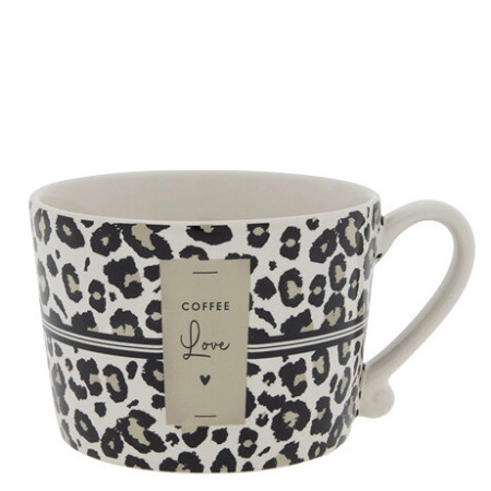 detail Bastion Collections Hrnek LEOPARD COFFEE LOVE, 300 ml