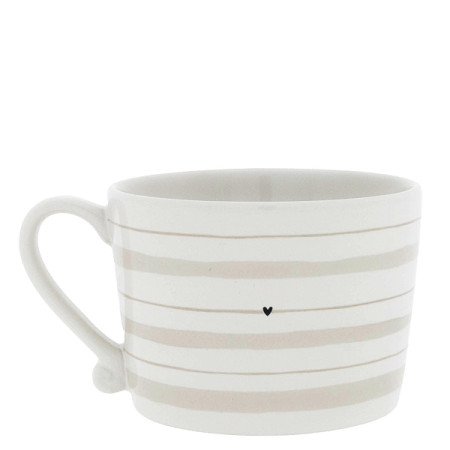 detail Bastion Collections Hrnek NATURAL STRIPES, 300ml