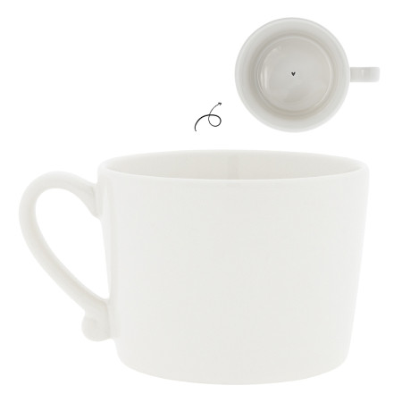 detail Bastion Collections Hrnek VOILA in black, 300ml