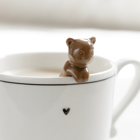 detail Bastion Collections Dekorace na hrneček BEAR, medvídek, 1ks