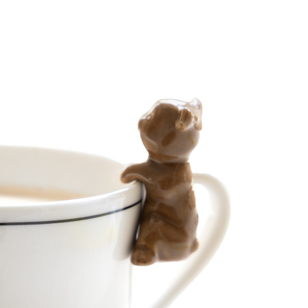 detail Bastion Collections Dekorace na hrneček BEAR, medvídek, 1ks