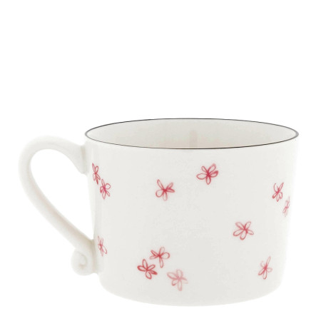 detail Bastion Collections Hrnek White/Rose Little Flowers, 300ml