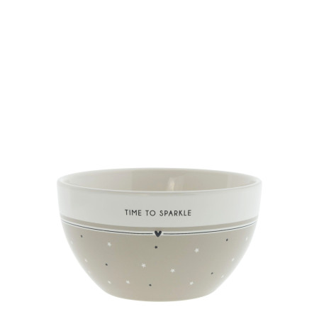 detail Bastion Collections Miska TIME TO SPARKLE in black/titan, 13x7cm