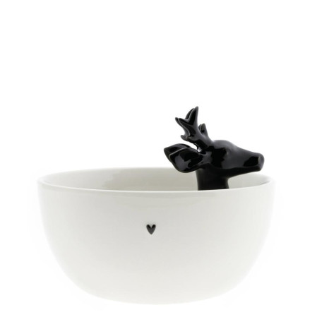 detail Bastion Collections Miska BLACK DEER, 15 cm