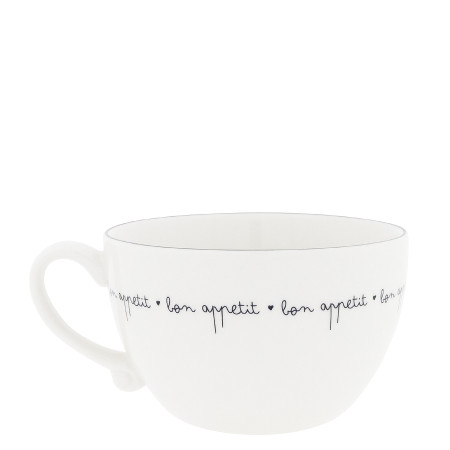 detail Bastion Collections Polévkový hrnek Bon Appetit, 13x8cm