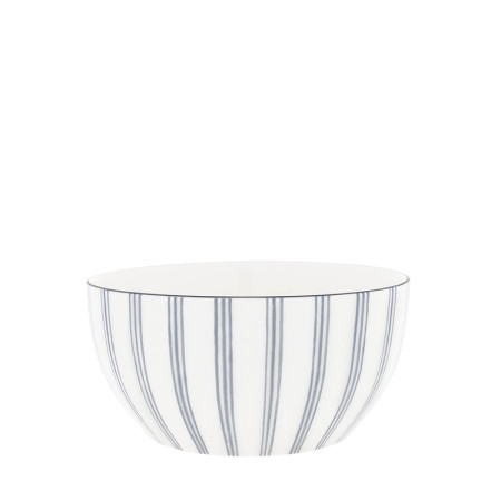 detail Bastion Collections Miska Bowl Watercolour Blue Stripes, 14,5x7cm