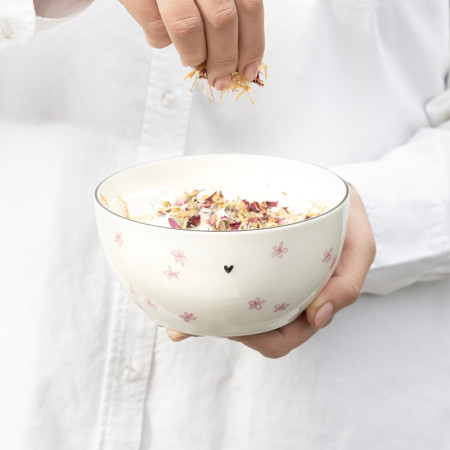 detail Bastion Collections Miska Bowl Watercolour Rose Little Flowers, 14,5x7cm