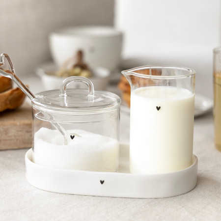 detail Bastion Collections Skleněná malá konvička JUG XS, 6x10cm