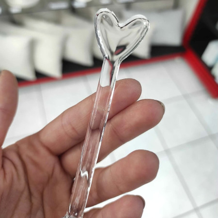 detail Bastion Collections Skleněná lžička Spoon 14cm