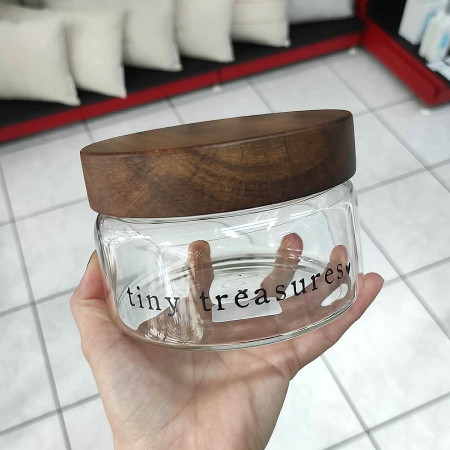 detail Bastion Collections Skleněná dóza XS 004 tiny treasures, 12x9cm