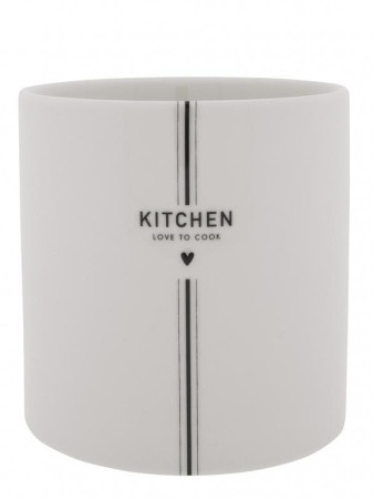 detail Bastion Collections Nádoba UTENSIL KITCHEN in black, 14.5x 14.5cm
