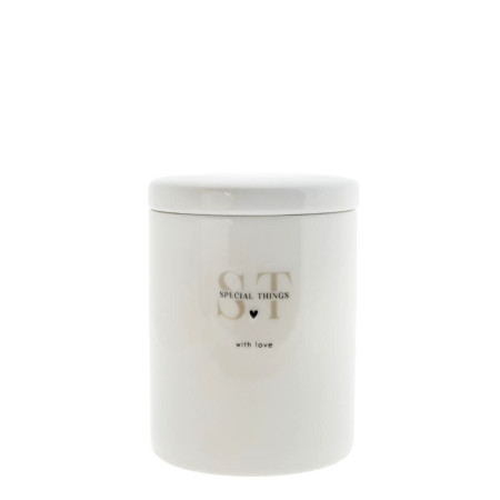 detail Bastion Collections Dóza ST WITH LOVE in black/titane, 750ml