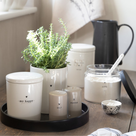 detail Bastion Collections Dóza ST WITH LOVE in black/titane, 750ml