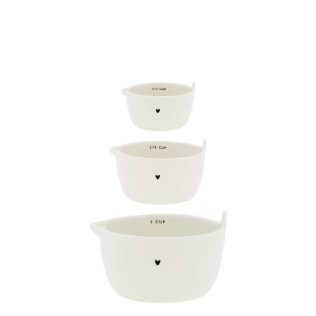 detail Bastion Collections Set 3x odměrka MEASURING in black