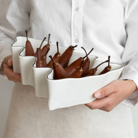 detail Bastion Collections Velká mísa XMAS ve tvaru stromečku, 30cm