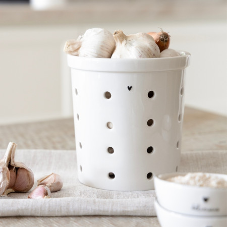 detail Bastion Collections Dóza na česnek Jar Garlic, 14,5x15cm