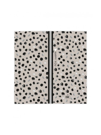detail Bastion Collections Papírové ubrousky HAPPY DOTS, 12,5x12,5cm