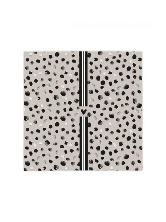detail Bastion Collections Papírové ubrousky HAPPY DOTS, 12,5x12,5cm
