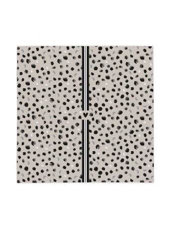 detail Bastion Collections Papírové ubrousky HAPPY DOTS, 16,5x16,5cm