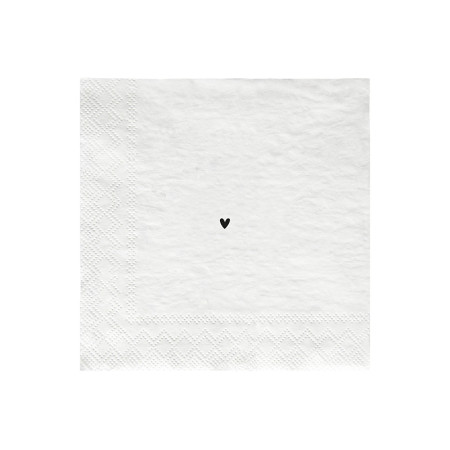detail Bastion Collections Papírové ubrousky S - I LOVE US.